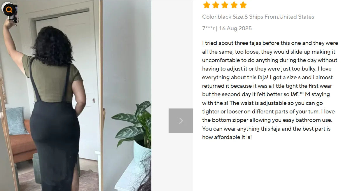 Tummy Control Corset with Adjustable Straps