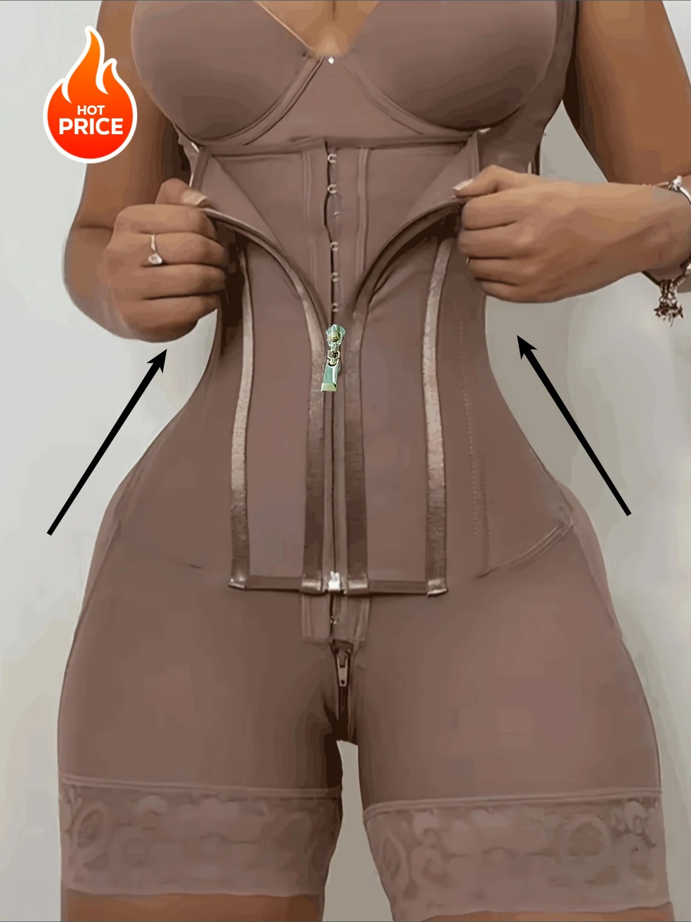 Tummy Control Corset with Adjustable Straps