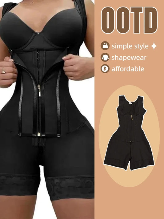 Tummy Control Corset with Adjustable Straps