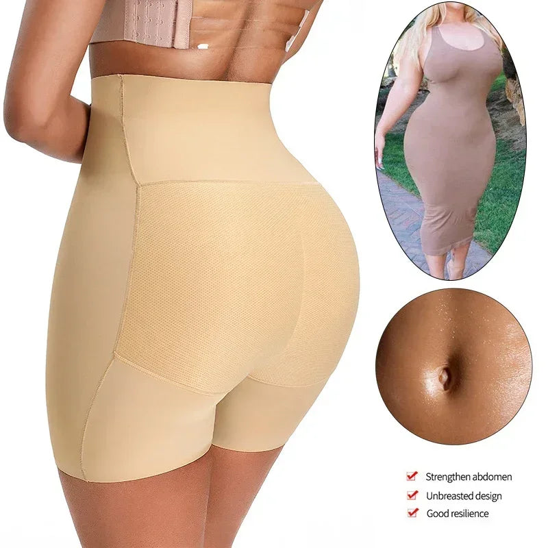 High Waist Women's Padded Seamless Butt Lifter