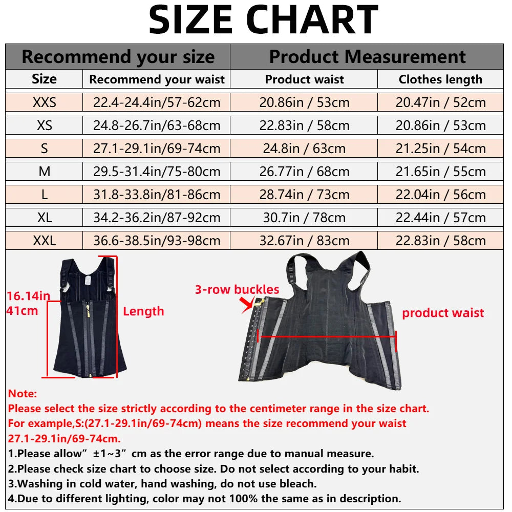 Body Shaper Waist Trainer Corset