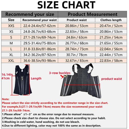 Body Shaper Waist Trainer Corset