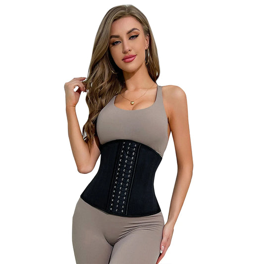 Women's Sweat Sauna Neoprene Waist Trainer 23 Steel Bones Slimming Body Shapewear