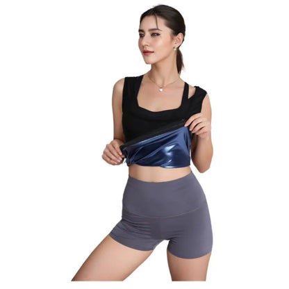 Sauna Suit for Women Body Shaper Heat Trapping Vest  Weight Loss Workout Shirt Tank Top Slimming Women Shapwear Training