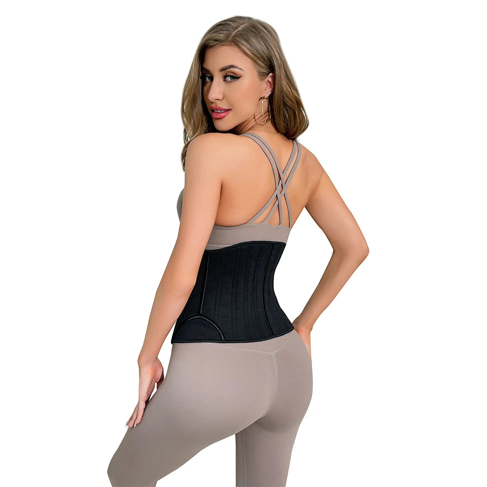 Women's Sweat Sauna Neoprene Waist Trainer 23 Steel Bones Slimming Body Shapewear