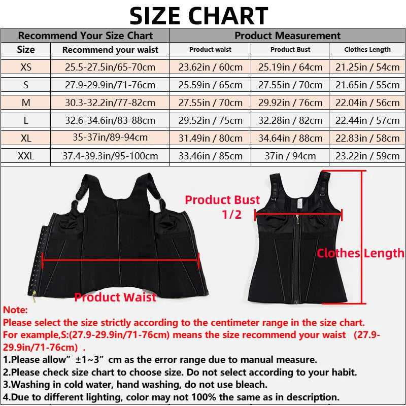 Waist Trainer Tummy Control Body Shaper
