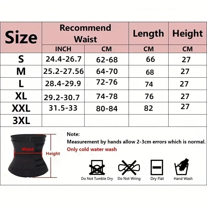Waist Trainer Slimming Body Shaper Fitness Belt