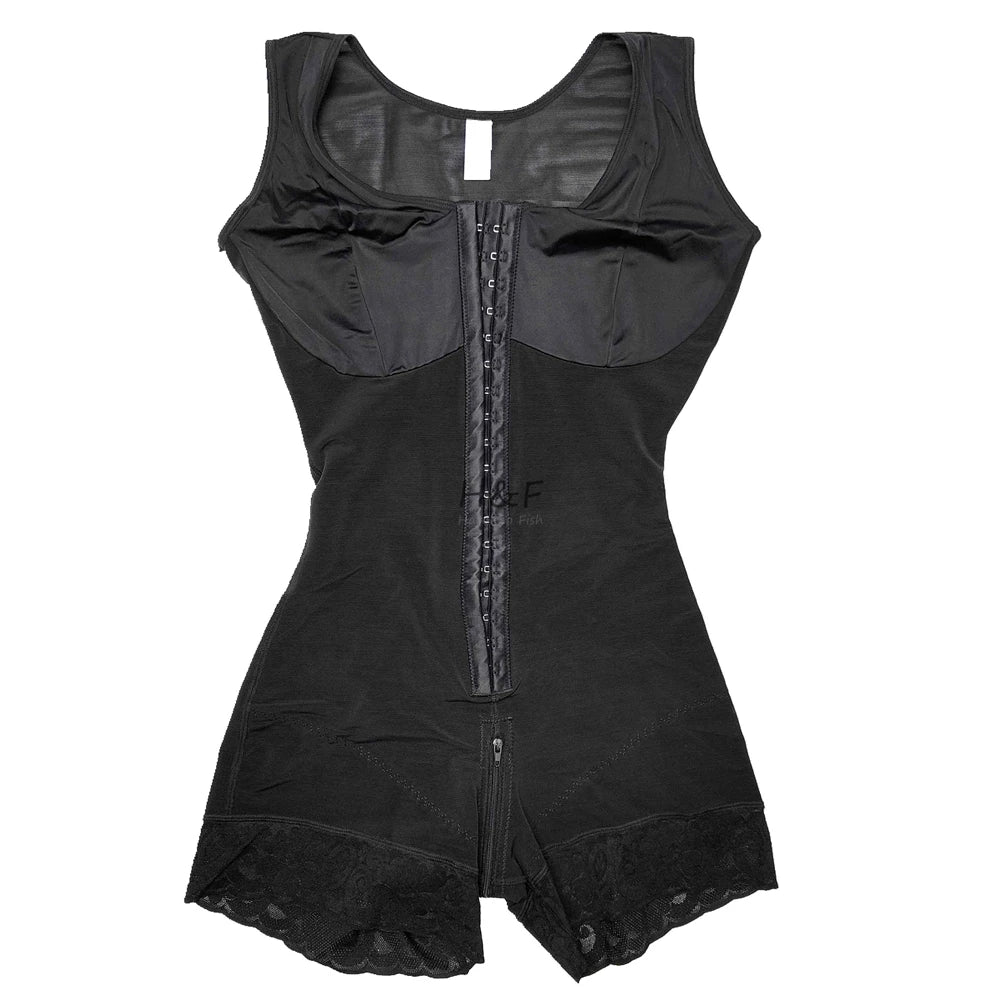 SculptFit Postpartum Compression Bodysuit – High-Waist Full Body Shaper